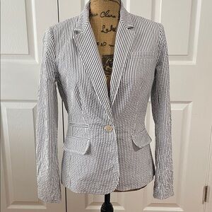 J. Crew Women's Striped Blazer
